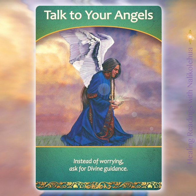 Talk to Your Angels from Life Purpose Oracle Cards