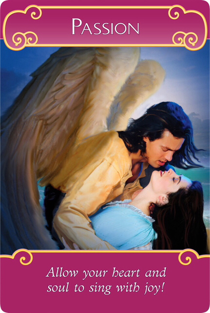 Passion from the Romance Angel Oracle Cards